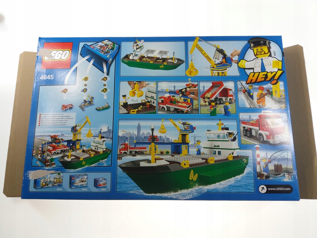 LEGO City 4645 Harbor Port - 7569113769 - oficjalne archiwum Allegro