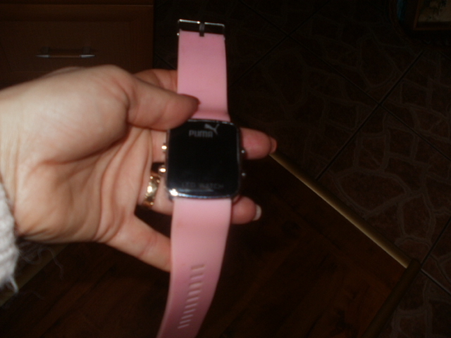 Puma zegarek damski led watch różowy okazja!