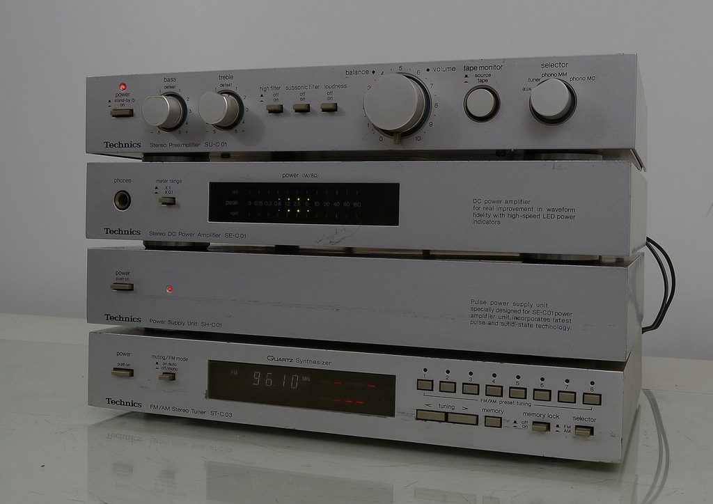 WIEŻA TECHNICS SU-C01 / SE-C01 / ST-C03 / SH-C01 .