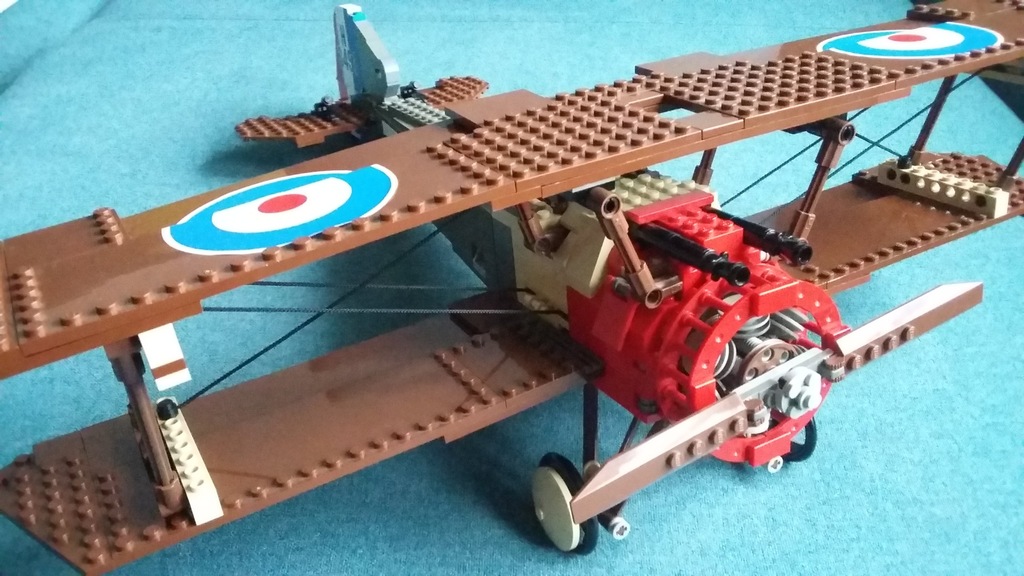  LEGO 3451 SOPWITH CAMEL- Z INSTRUKCJĄ!- bcm!