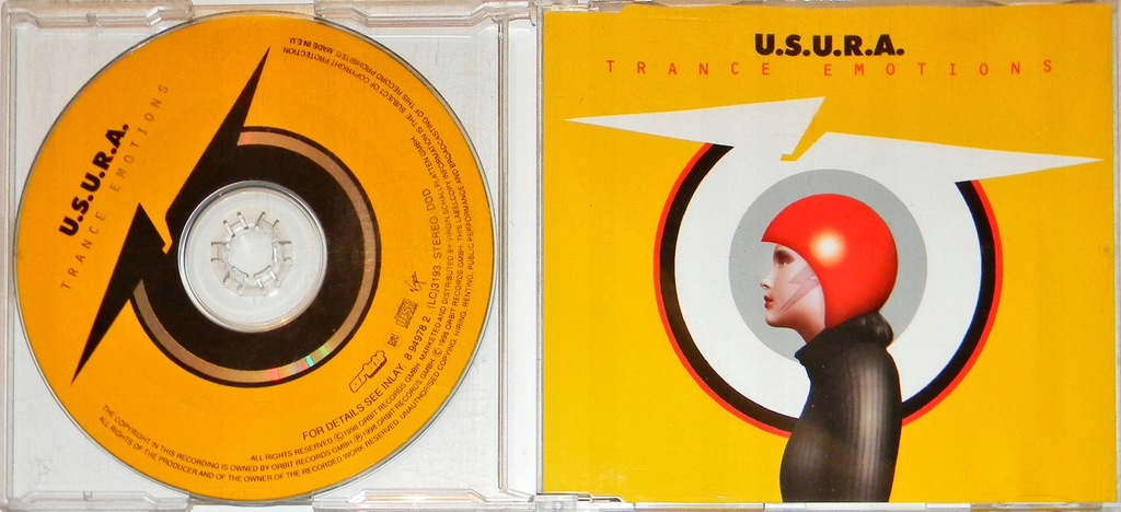 U.S.U.R.A. - Trance Emotions 1998 MAXI CD