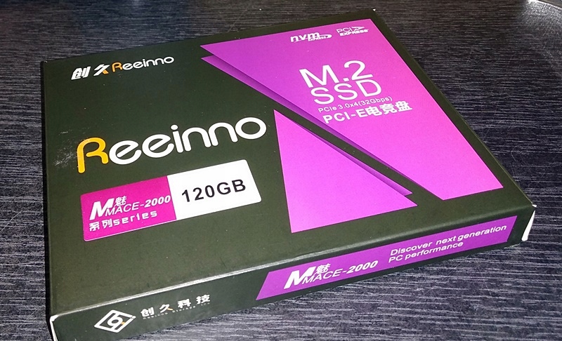 Reeinno Mace-2000 120GB NVMe PCIe x4 Intel 3D NAND 7727069270