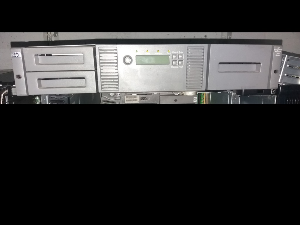 HP MLS2024 1 LTO-3 Ultrium 960 SCSI Tape AG115A