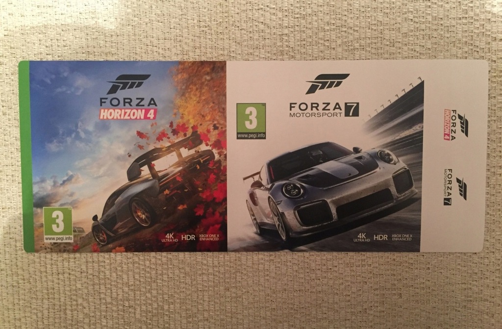 Forza Horizon 4+Forza 7 PL kody od Microsoft