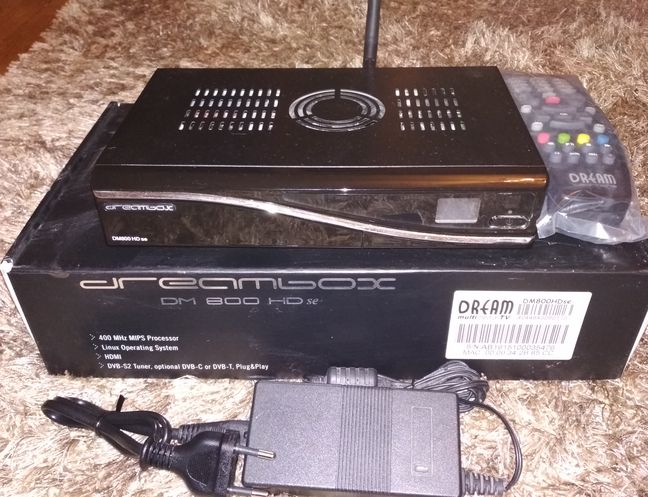 Dreambox Sunray DM 800 HD se sim 210 uszkodzony