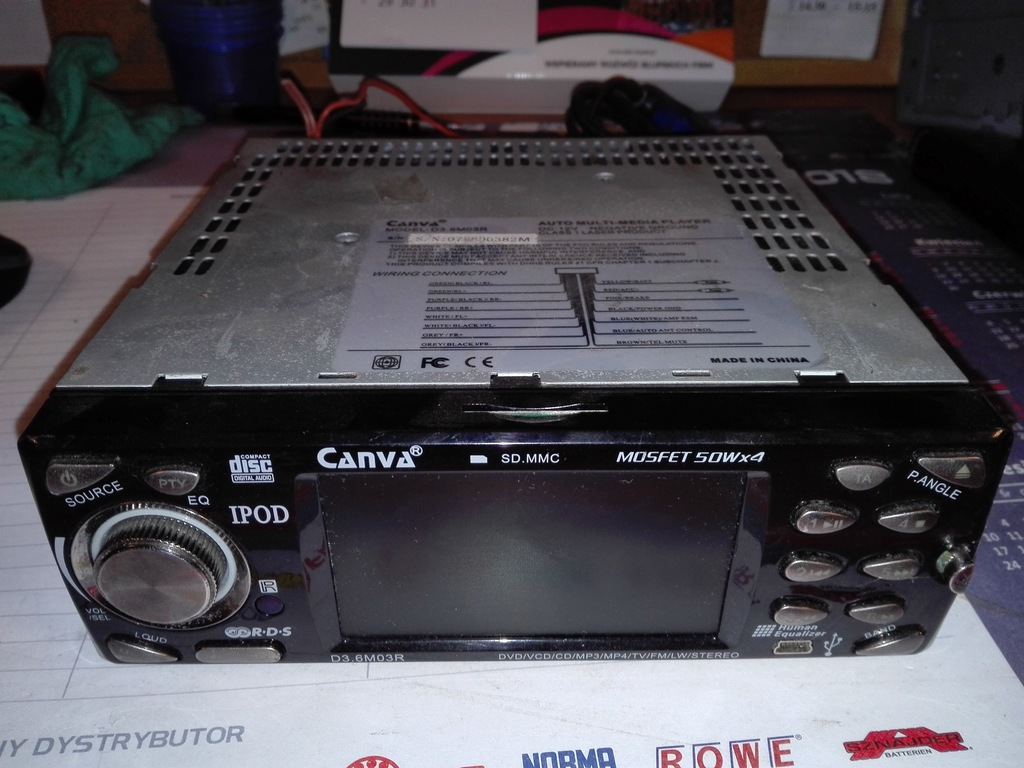 RADIO MULTIMEDIA CANVA D3.6M03R