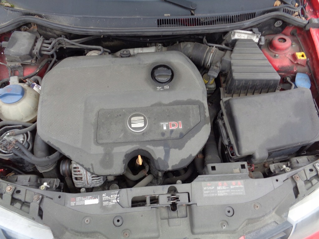 SEAT IBIZA III 6L SILNIK KOMPLETNY 1.9 TDI ASZ