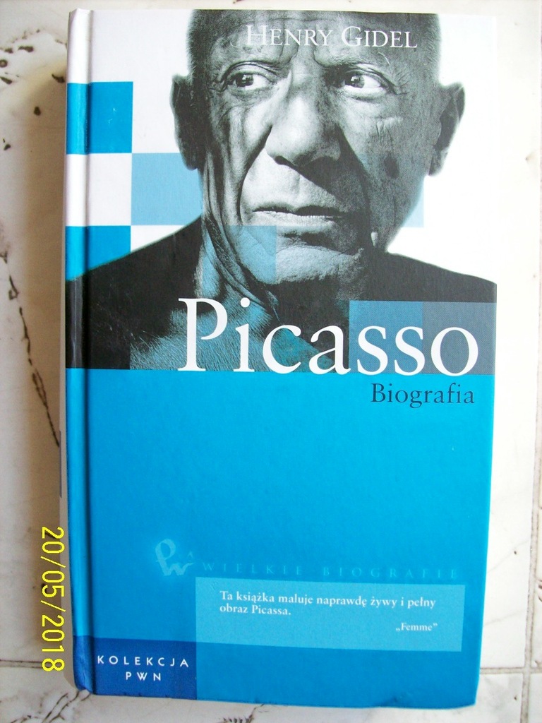 Henry Gidel PICASSO Wielkie Biografie PWN jak NOWA