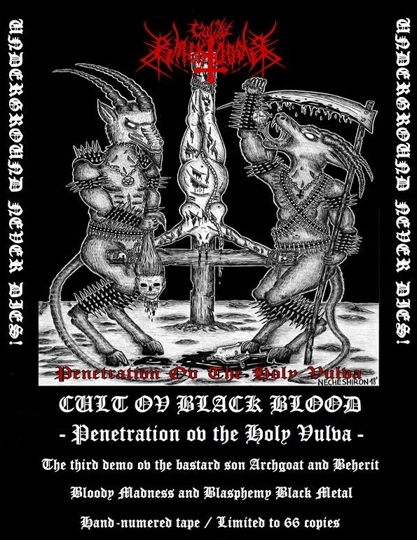 Cult ov Black Blood,Beherit,Blasphemy