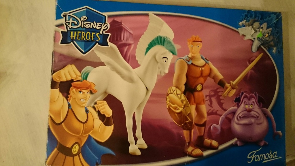 Disney - Herkules - zestaw. PEGAZ, HERKULES I COŚ 