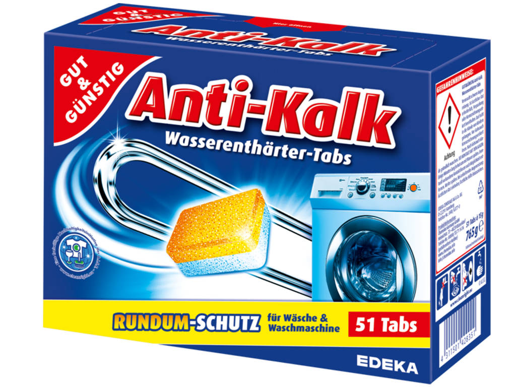 GG Odkamieniacz do Pralki Calgon Tabletki 51szt DE
