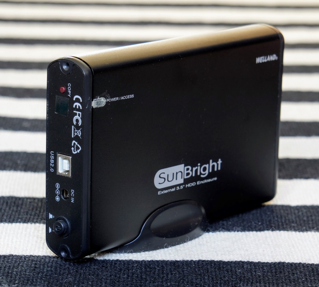 Dysk 320Gb + obudowa Welland