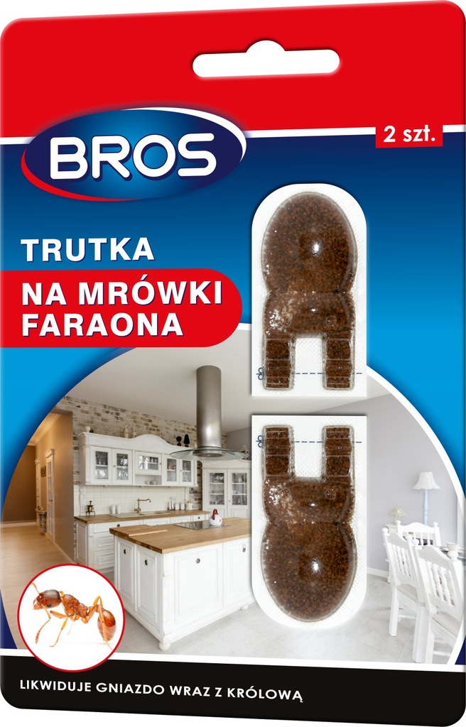 BR032 BROS PROSZEK NA MRÓWKI FARAONA 2szt x 1,25g
