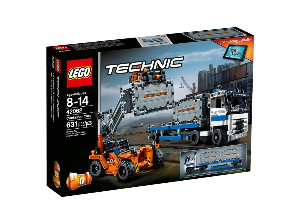 KLOCKI LEGO TECHNIC Plac Przeładunkowy 42062 TIR