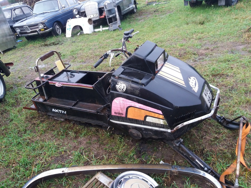 SKUTER SNIEZNY ROBOCZY RATRAK ARMATKA SNIEZNA 