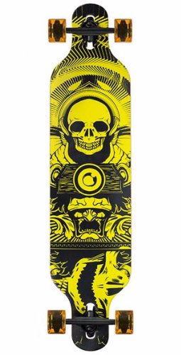 LONGBOARD deskorolka NILS EXTREME CZASZKA ABEC-9