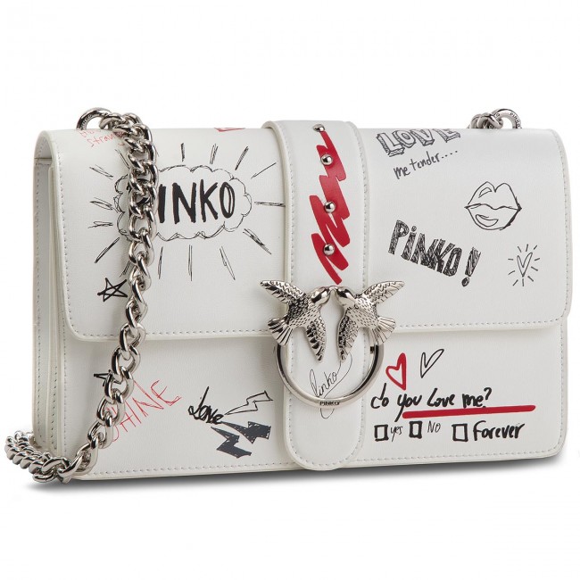 PINKO TOREBKA LOVE GRAFFITI 1P2193 Y52 7542868379 oficjalne archiwum Allegro