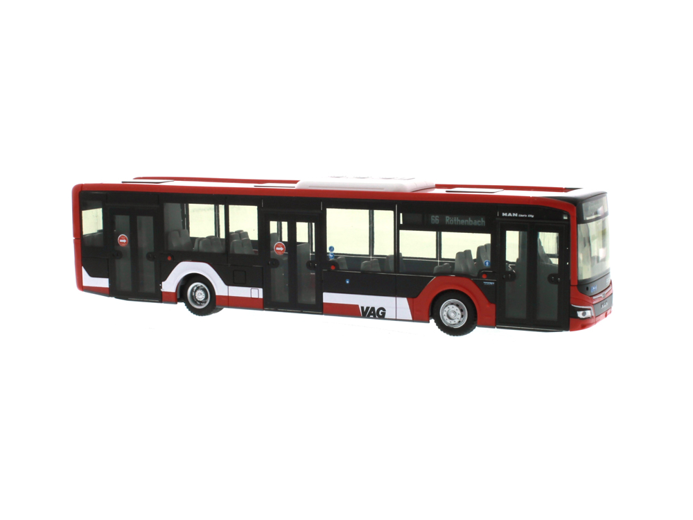 Model autobusu MAN Lion's City 12 '18 VAG Nurnberg