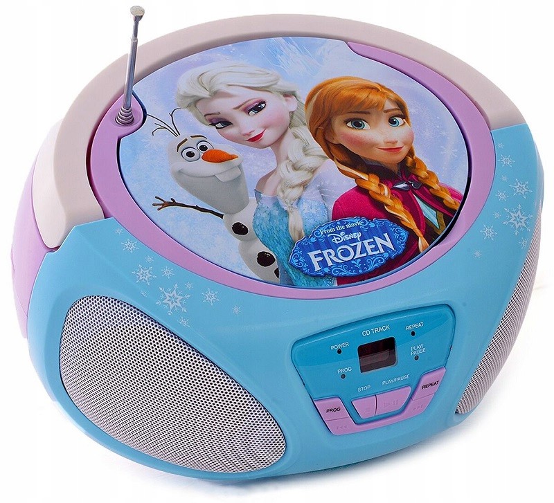 FROZEN Boombox Odtwarzacz CD USB Radio Kraina Lodu 7424863288