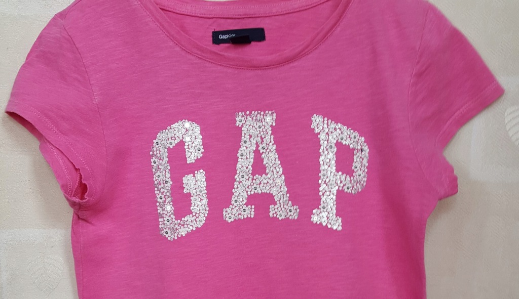 GAp różowa koszulka 10 lat