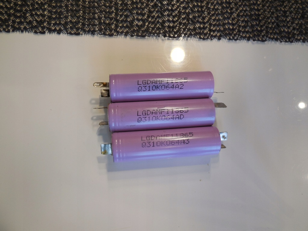 3 x Li-ion LGDAMF11865 2000mAh z blaszkami - 7632990599 - oficjalne ...