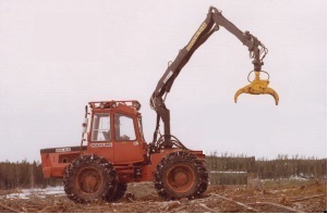 KOCKUMS 822 PROCESOR -KOCKUM SKIDDER CIĄGNIK LEŚNY