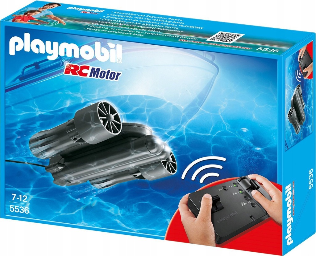 PLAYMOBIL 5536 SILNIK PODWODNY RC + GRATIS FIGURKA