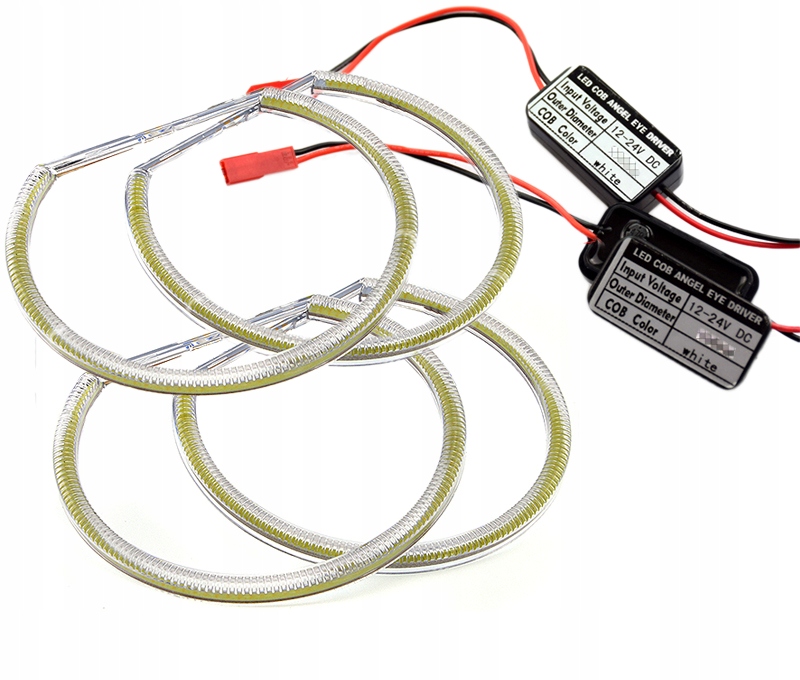 RINGI LED COB BMW E46 ODBŁYŚNIK ANGEL EYES DZIENNE