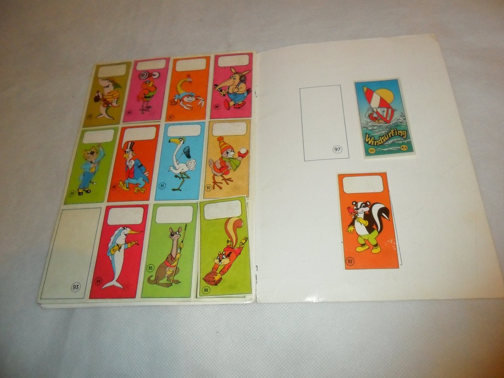 ALBUM KOUKOU ROUKOU - 85 NAKLEJEK - OBRAZKÓW - 7099676095 - oficjalne ...