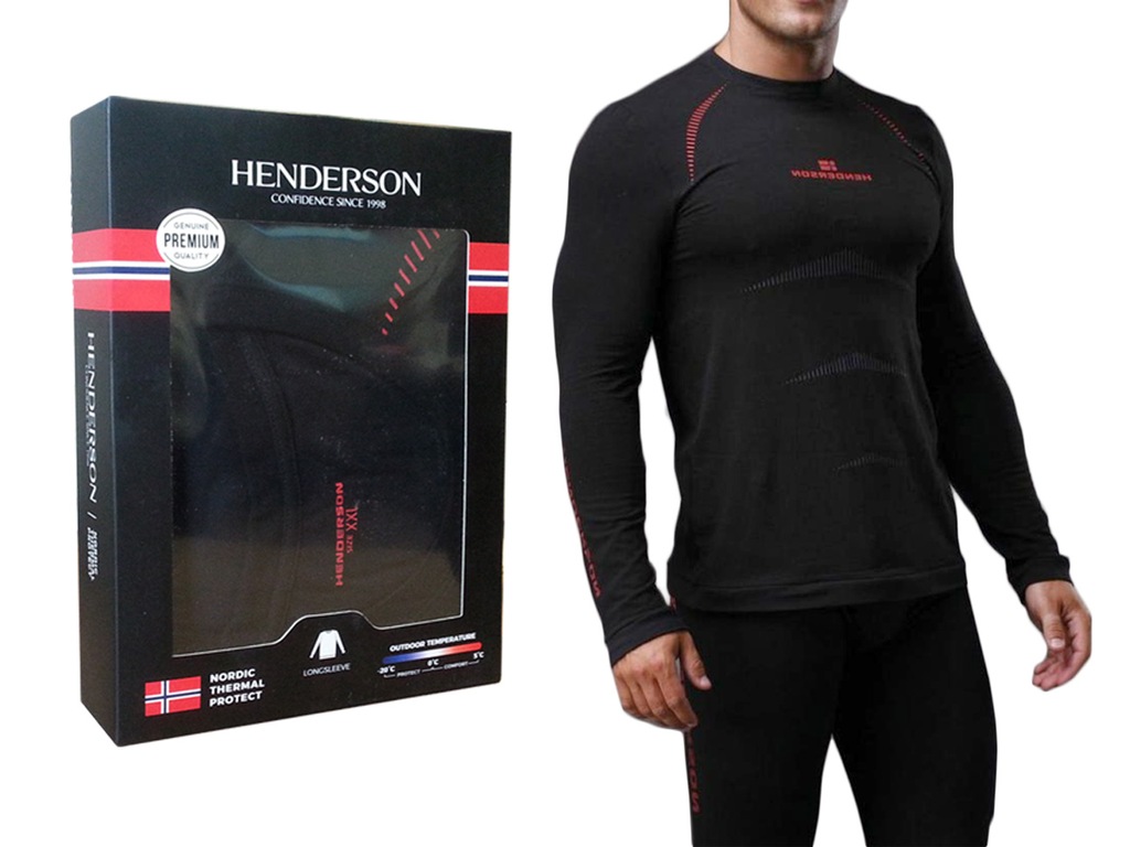 koszulka termoaktywna HENDERSON NORDIC bluza L
