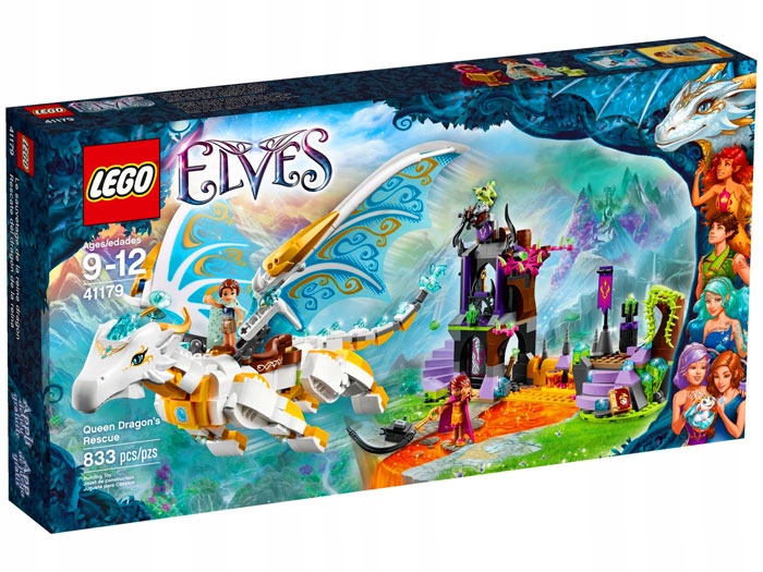 LEGO ELVES 41179 NA RATUNEK KRÓLOWEJ SMOKÓW
