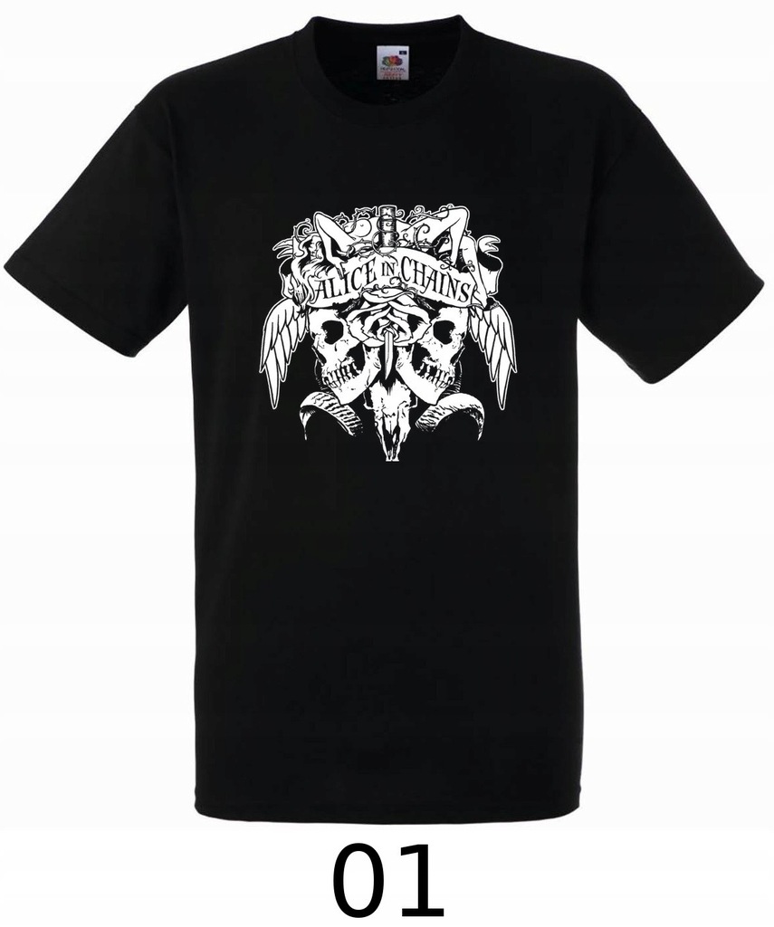 Alice in Chains T-Shirt Koszulka 16 WZORÓW - 7372460332 - oficjalne ...