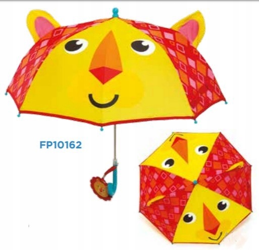 Parasol manualny Fisher Price - lew