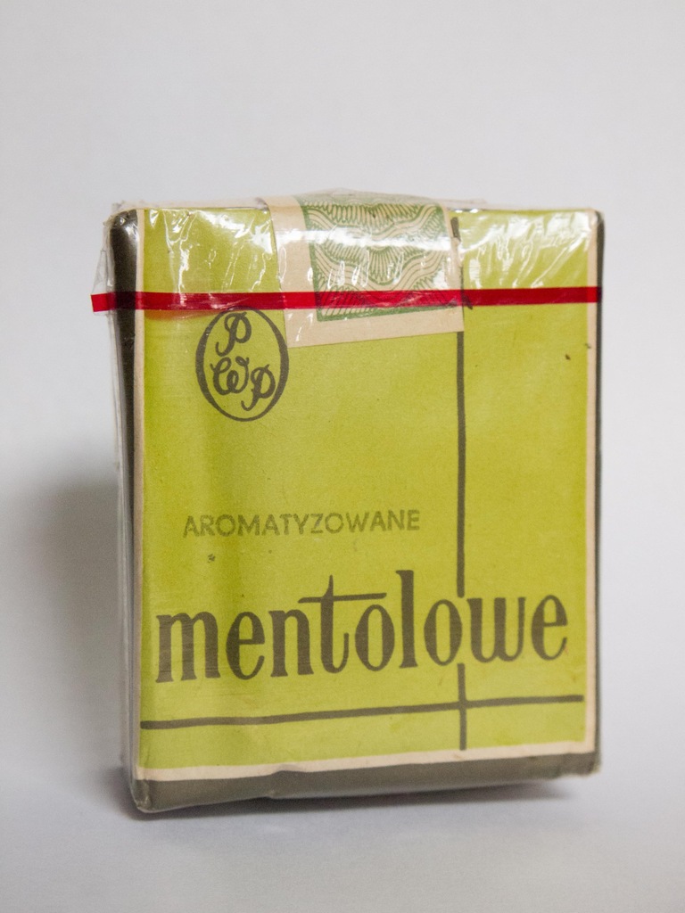 PAPIEROSY MENTOLOWE LATA 80 PRL