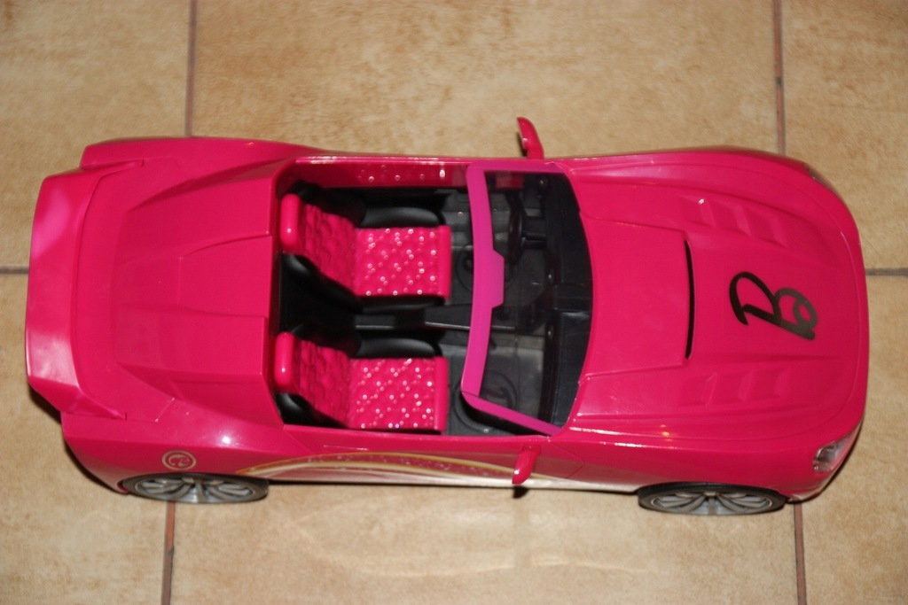 BARBIE AUTO STEROWANE R/C Cabrio Kabriolet Różowy 7708148506