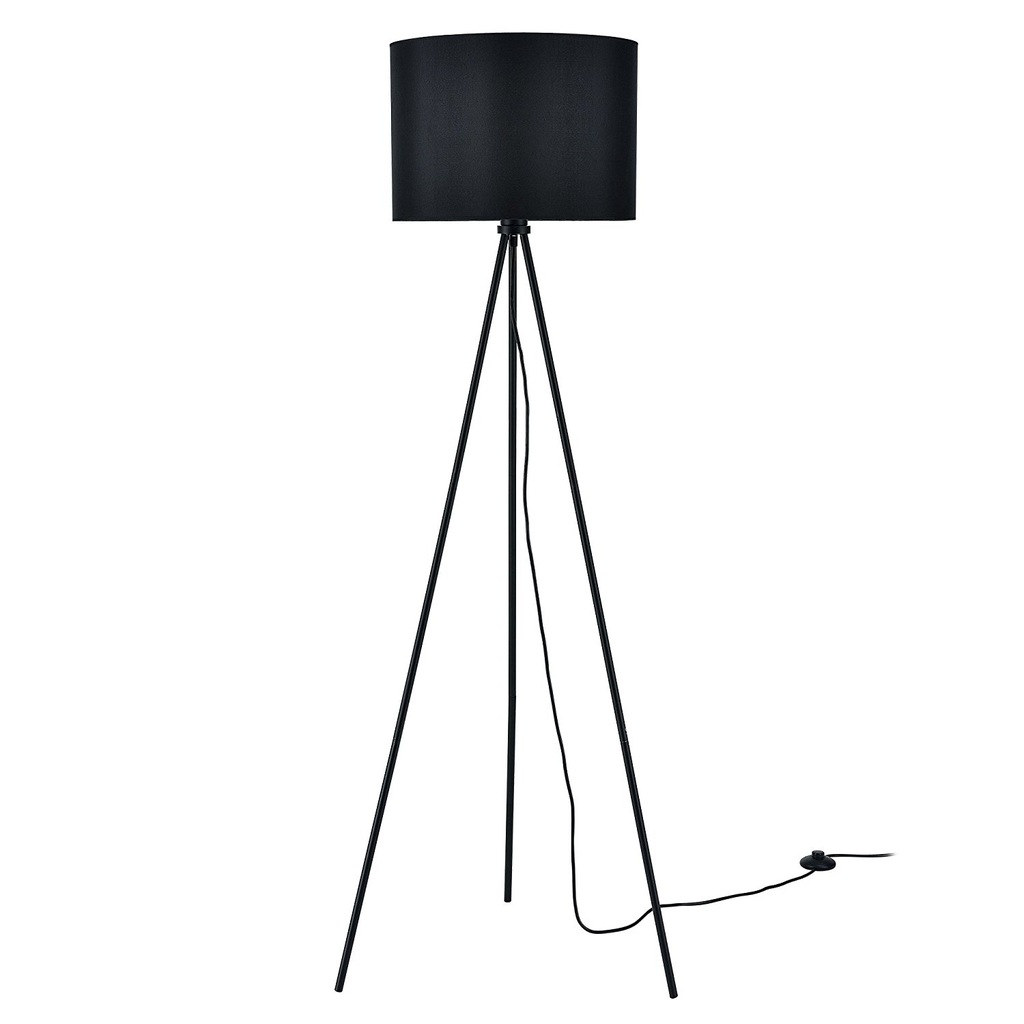 Stylowa lampa stojąca czarna lux.pro modern
