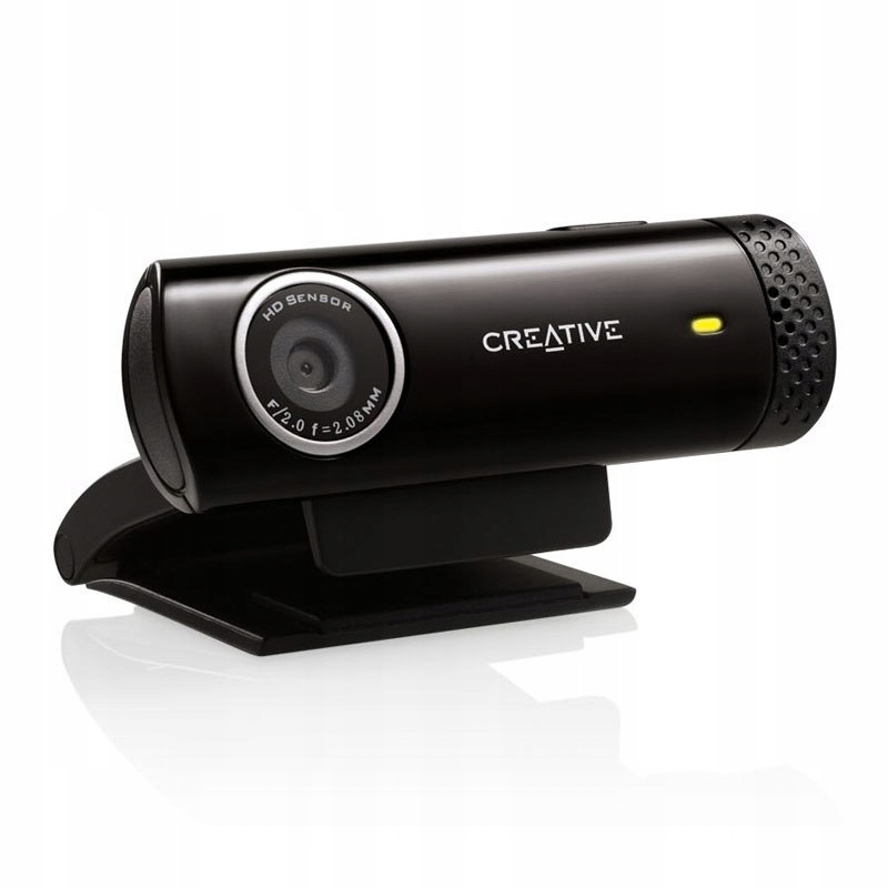 Creative Live Cam Chat HD Webcam, 720p - czarny