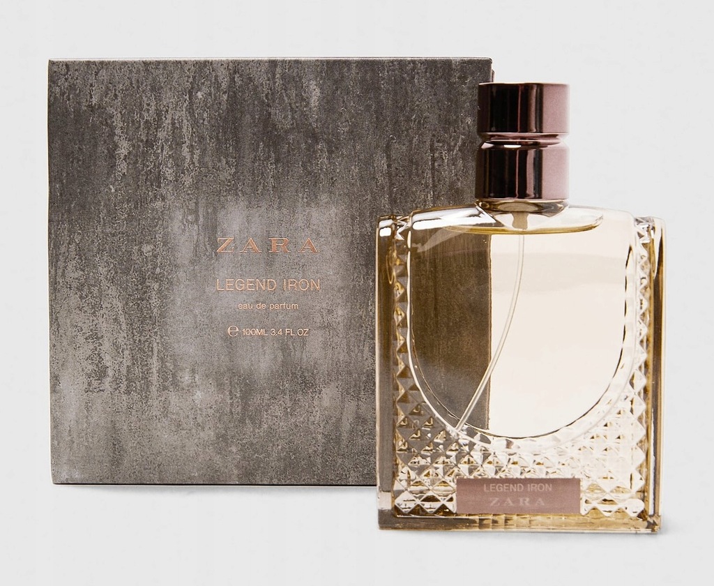 ZARA LEGEND IRON 100ml EAU DE PARFUM RUSTY METAL