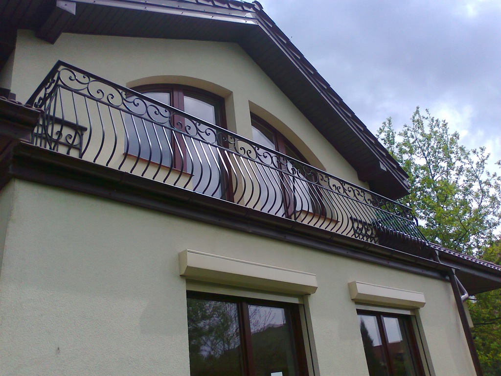 BALUSTRADY KUTE PORĘCZ BALUSTRADA KUTA WZÓR C-233A
