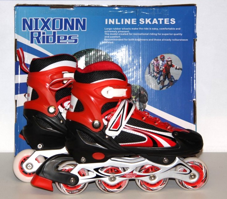 ROLKI NIXONN RIDES  CZERWONE 39-42
