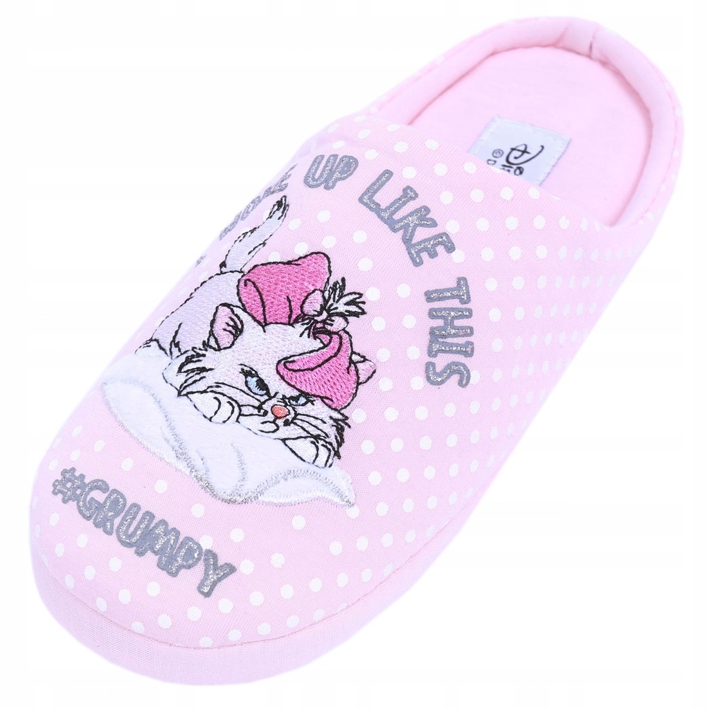 Różowe kapcie Kotka Marie DISNEY 40-41