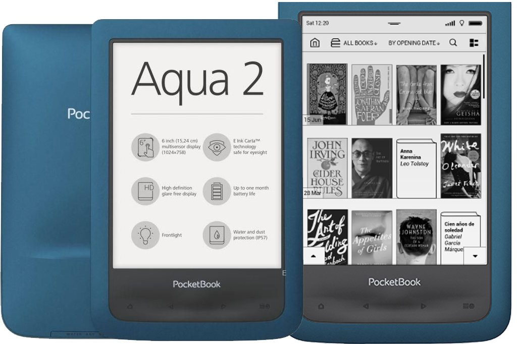 Pocket Book 641 Aqua 2 Czytnik ebooków 6" BCM