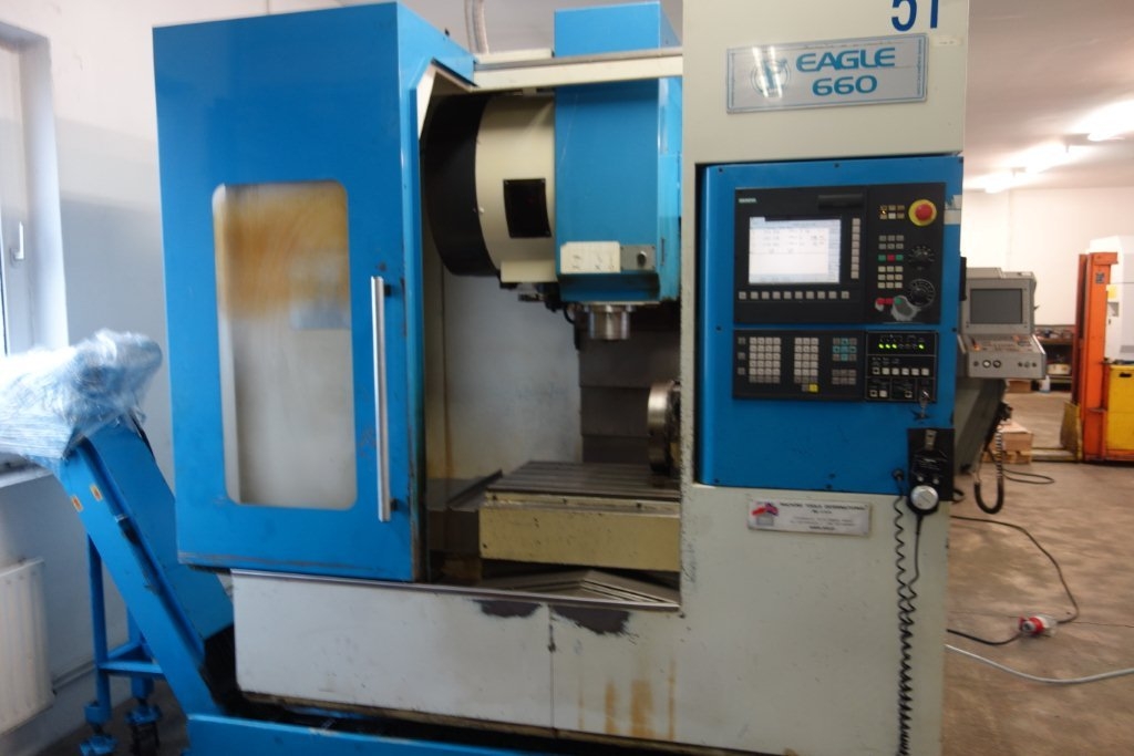 Frezarka CNC Dugard Eagle 660 czwarta oś