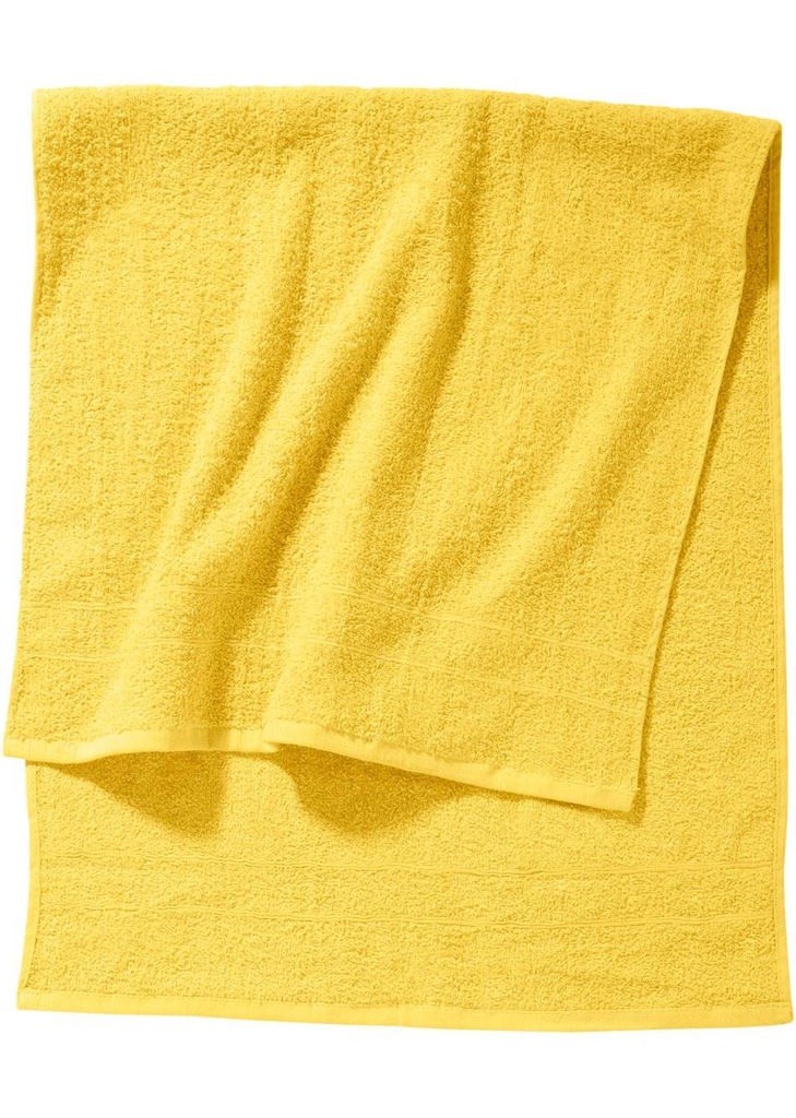 Ręcznik bawełniany 70x50 żółty WA433