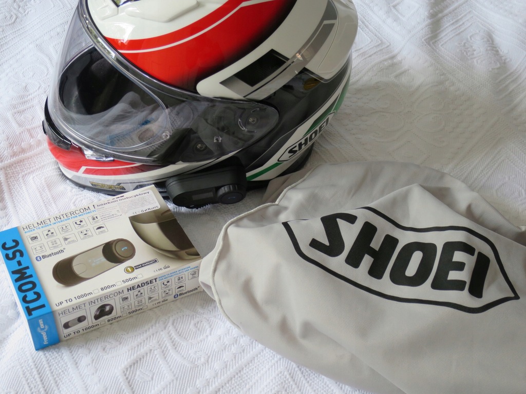 Shoei NXR Mystify TC-4 roz.L + intercom freedconn