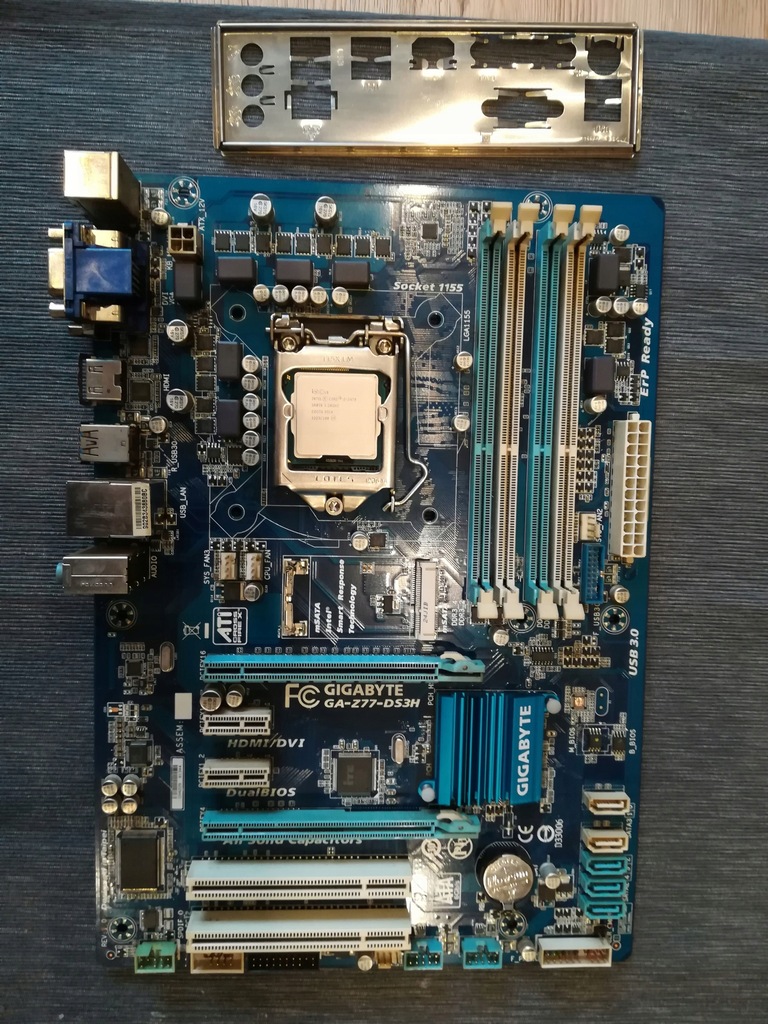 Gigabyte z77 ds3h разгон