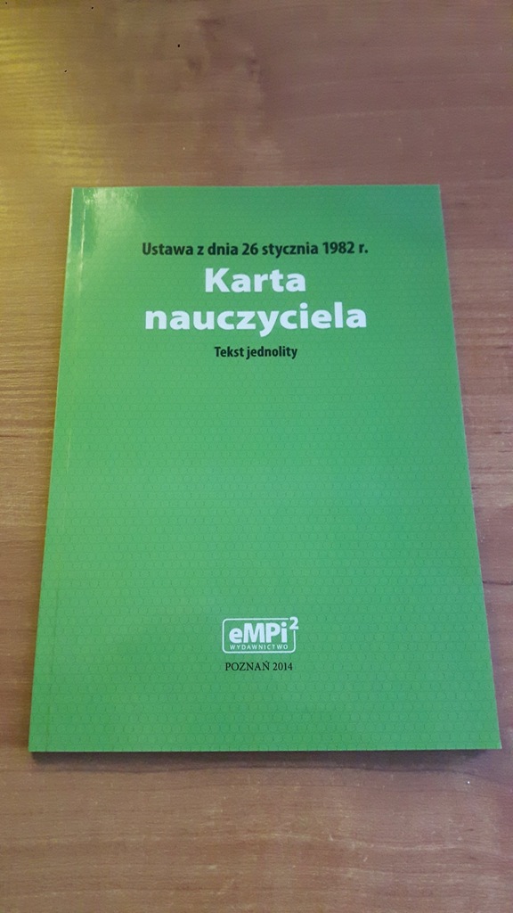 Karta Nauczyciela Z 26 Stycznia 1982 Karta nauczyciela tekst jednolity 26.01.1982 - 7159545258 - oficjalne
