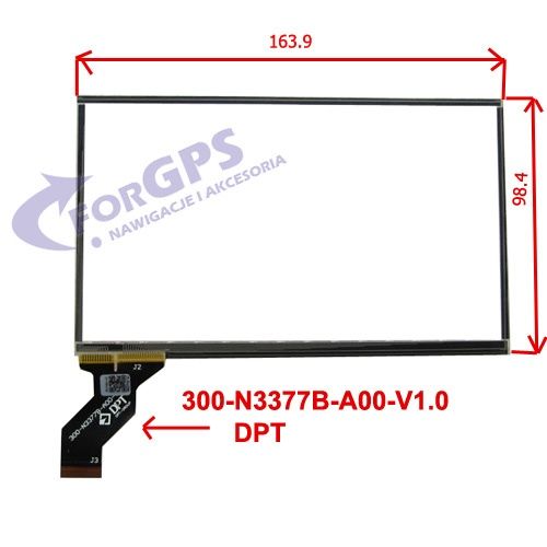 Ekran digitizer 7 Cali 300-N3377B-A00-V1.0 TP032
