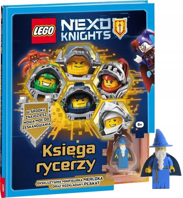 Lego Nexo Knights Księga rycerzy + MERLOK PROMOCJA