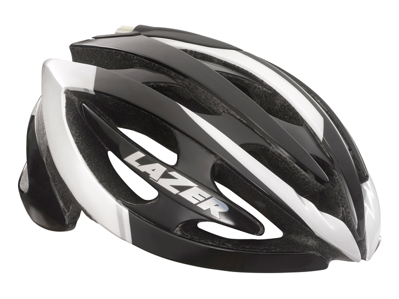 KASK SZOSA LAZER GENESIS L WHITE BLACK ROZ.58-61CM